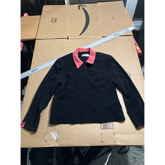 Jessica Howard Jacket Coat Size 14, Stretchy Zipper Closure,‎ Women's Outerwear - Picture 1 of 12